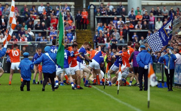 The two teams clash before the game