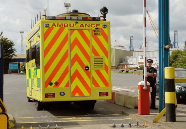 Container death at Tilbury Docks