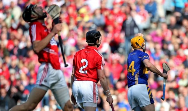 Seamus Callanan celebrates scoring his side's second goal