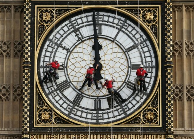 Great Clock maintenance