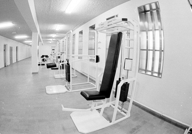 Gyms at Wheatfield Prison in Tallaght