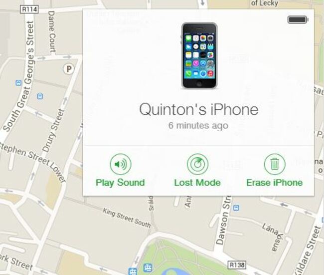 iOS Find My Phone