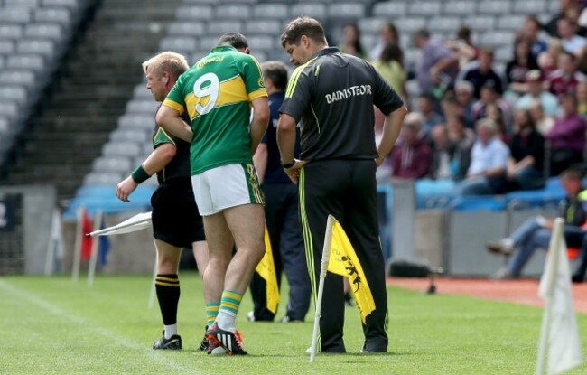 Bryan Sheehan with Eamon Fitzmaurice