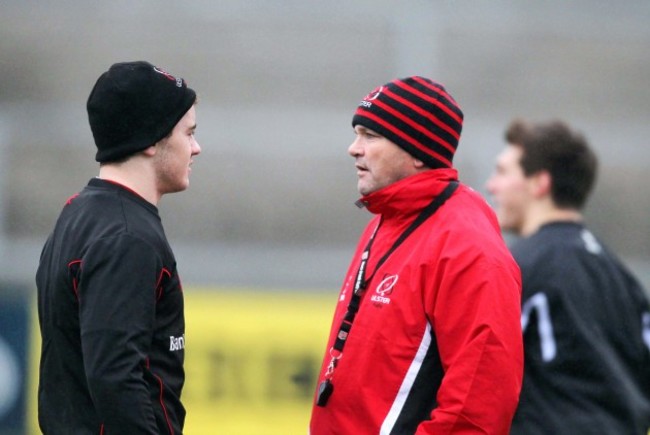 Mark Anscombe and Paddy Jackson 17/1/2013