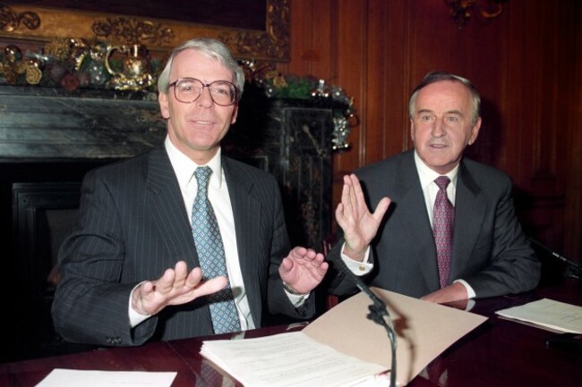 JOHN MAJOR & ALBERT REYNOLDS