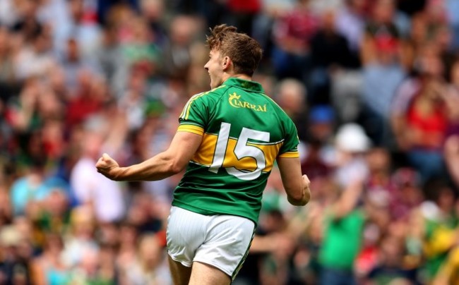 James OÕDonoghue celebrates scoring his side's first goal