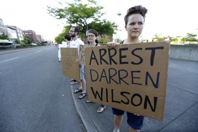 Police Shooting Missouri Rally