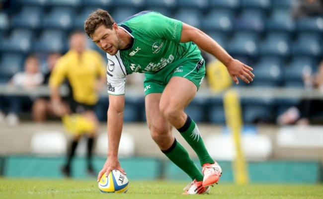 Danie Poolman scores his side's second try