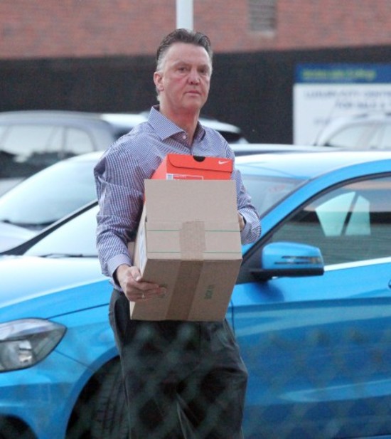 Louis van Gaal Sighting - Manchester