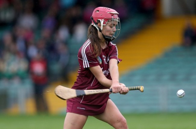 Orlaith McGrath scores a goal