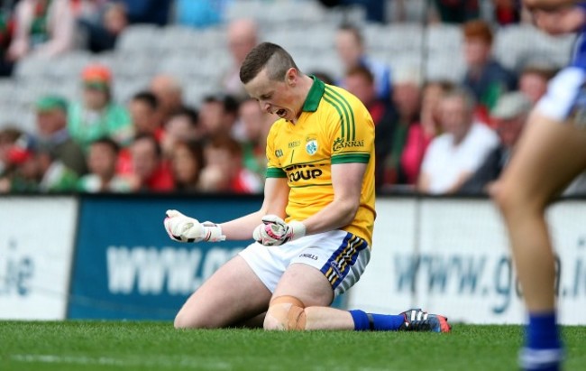 Shane Ryan celebrates at the final whistle