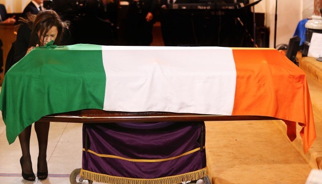 Funeral mass for former Taoiseach Albert Reynolds