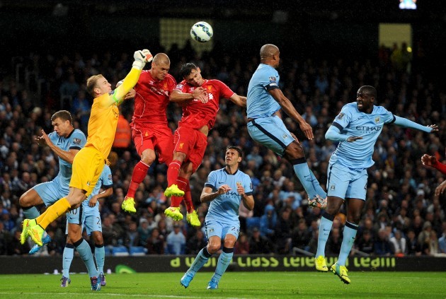 Soccer - Barclays Premier League - Manchester City v Liverpool - Etihad Stadium