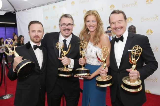66th Primetime Emmy Awards - Trophy Table