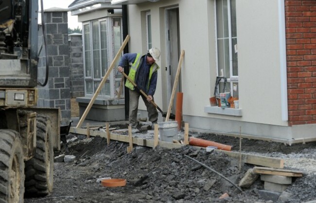 File photo: Housing and Construction industry.