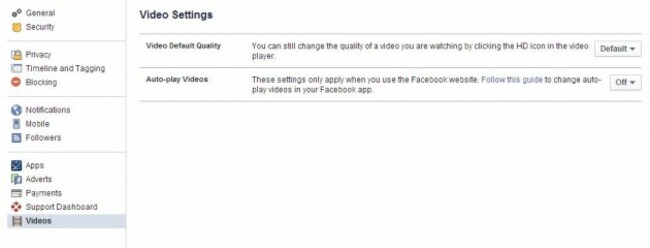 FB autoplay desktop