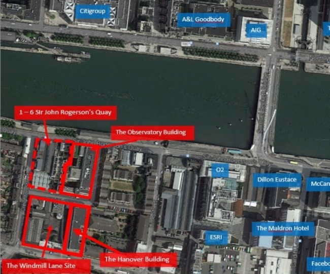 SJR location map