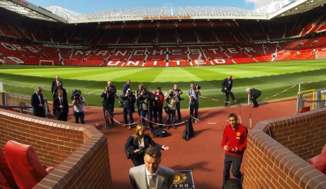 Soccer - Manchester United Photo Call - Angel Di Maria Unveiling - Old Trafford