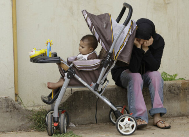 Mideast Syria Women Refugees