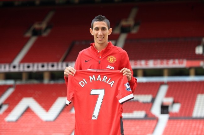 Soccer - Manchester United Photo Call - Angel Di Maria Unveiling - Old Trafford