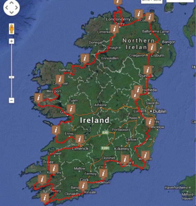 race around ireland