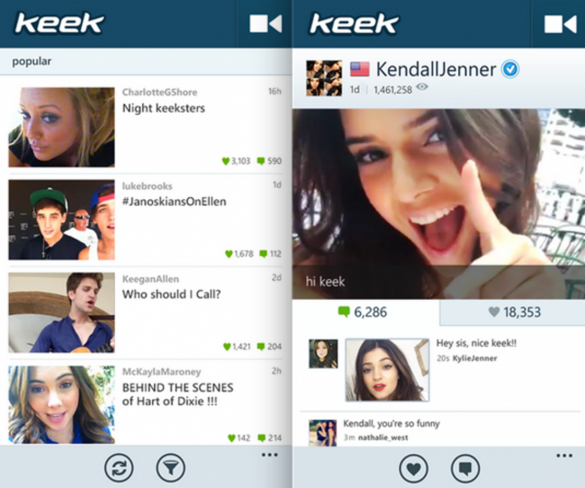 keek