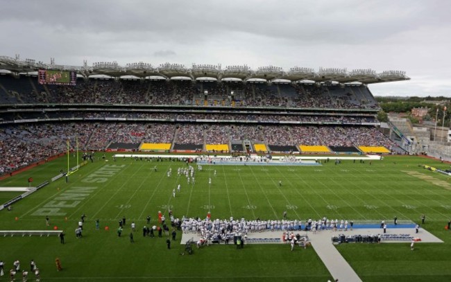 A general view of The Croke Park Classic