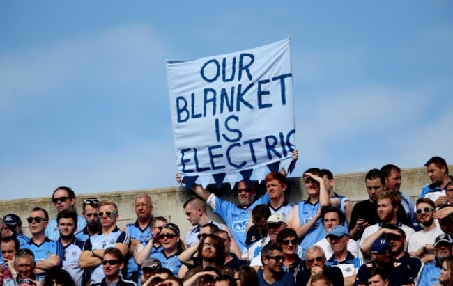 Dublin fans on Hill 16