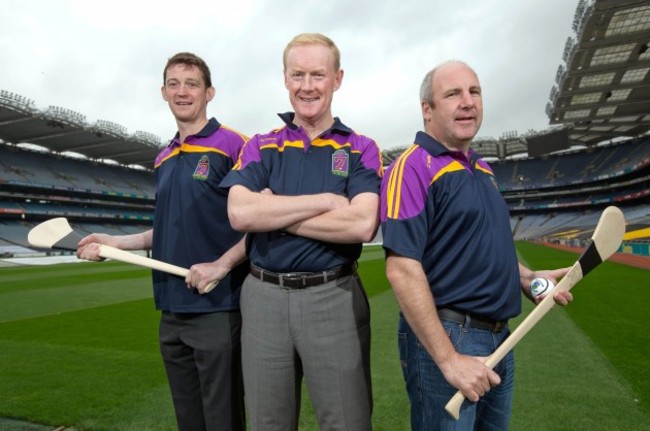 Martin Comerford with Richie Stakelum and John Leahy