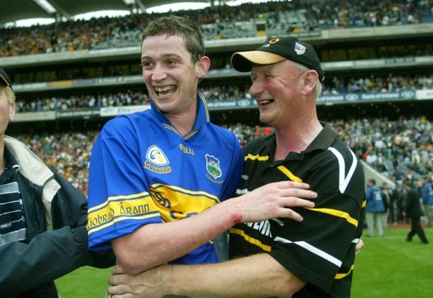 Brian Cody and Martin Comerford