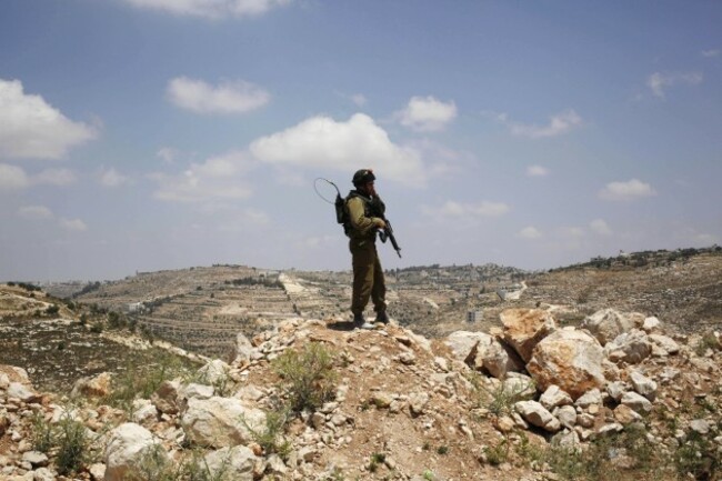 Mideast Israel Missing Teens