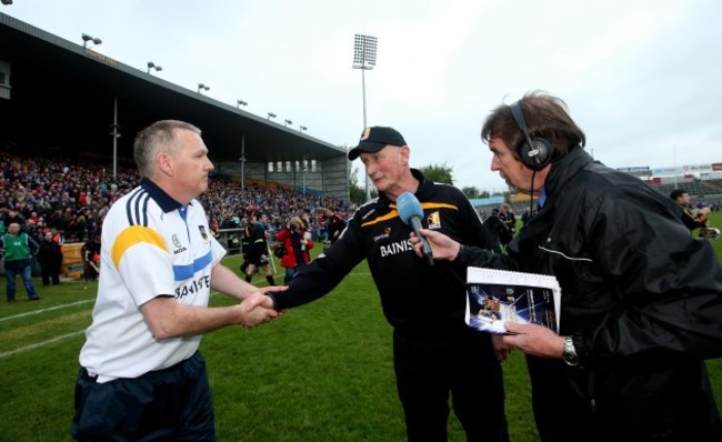 Eamonn O'Shea and Brian Cody