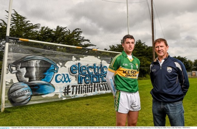 Captain's Day ahead of the Electric Ireland GAA All-Ireland Minor Finals