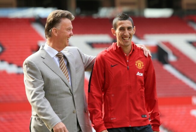 Soccer - Manchester United Photo Call - Angel Di Maria Unveiling - Old Trafford