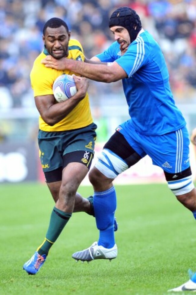 Italy Australia Test Rugby