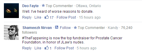 Reddit users are raising money for prostate cancer 'in honour' of