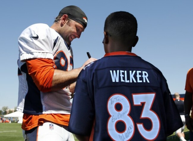 Broncos Camp Football