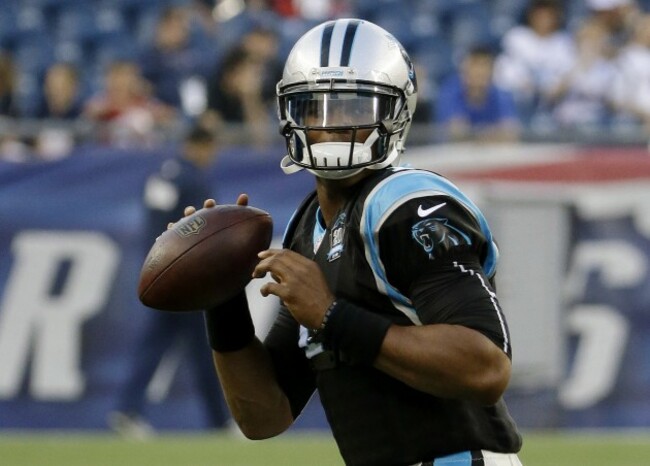 Panthers Patriots Football