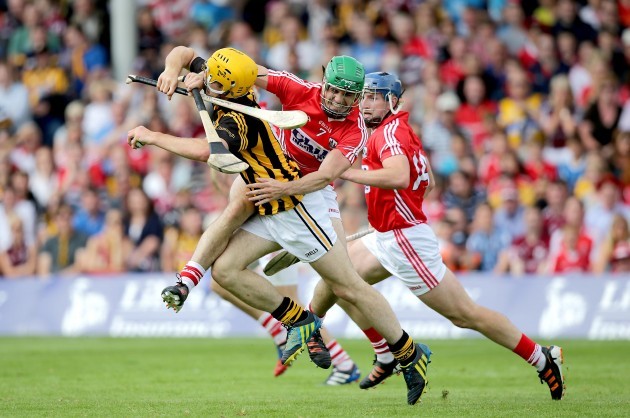 William Egan tackles Colin Fennelly