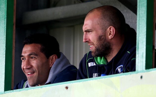 Mils Muliaina and John Muldoon