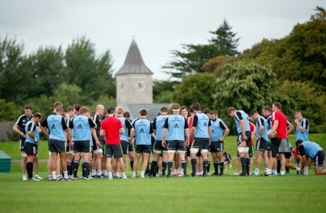 General view during training