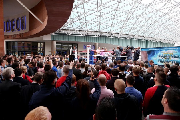 General view of the public workout