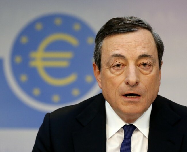 ECB president Mario Draghi