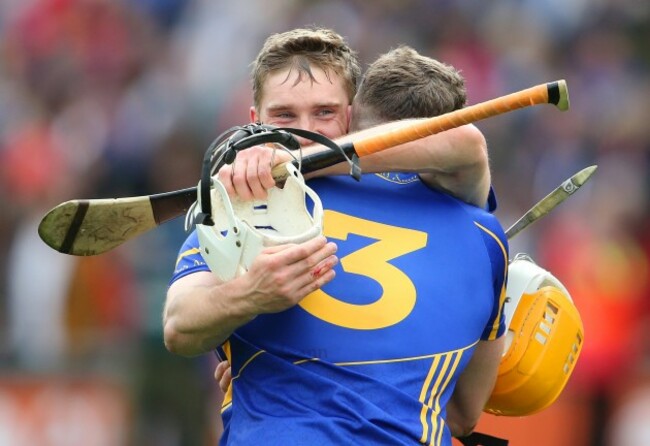 Brendan Maher and Padraic Maher celebrate