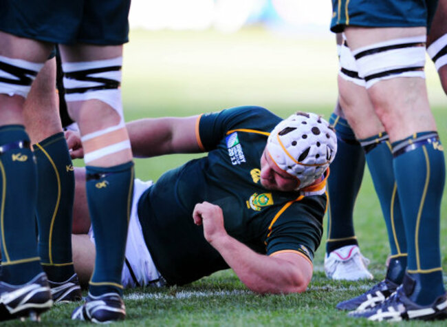 Rugby Union - Rugby World Cup 2011 - Quarter Final - South Africa v Australia - Wellington Regional Stadium