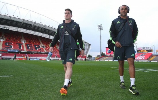 Ronan O'Mahony and Simon Zebo