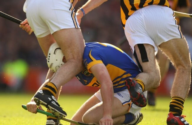 Brendan Maher on the ground