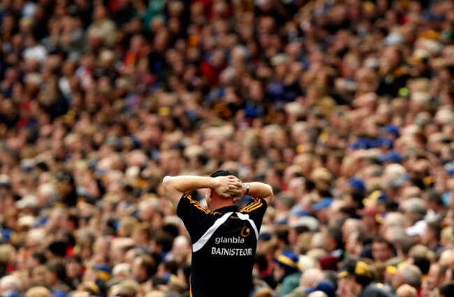Brian Cody dejected