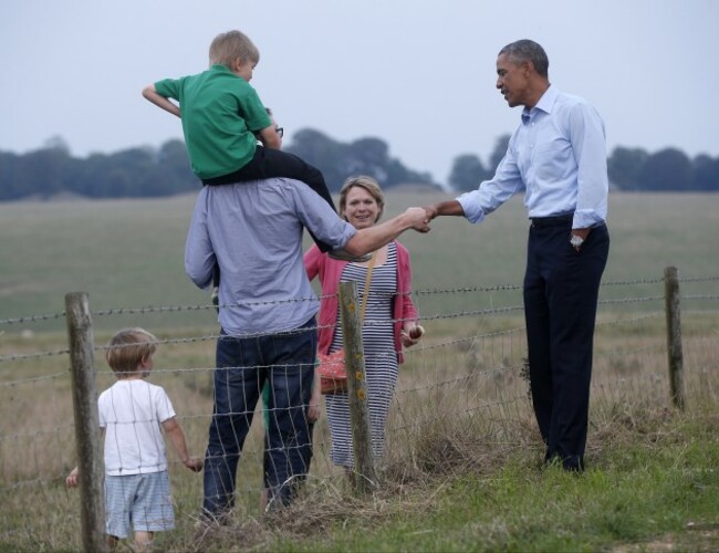 Obama Stonehenge