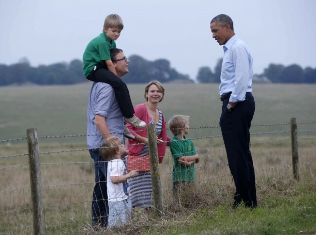 Obama Stonehenge